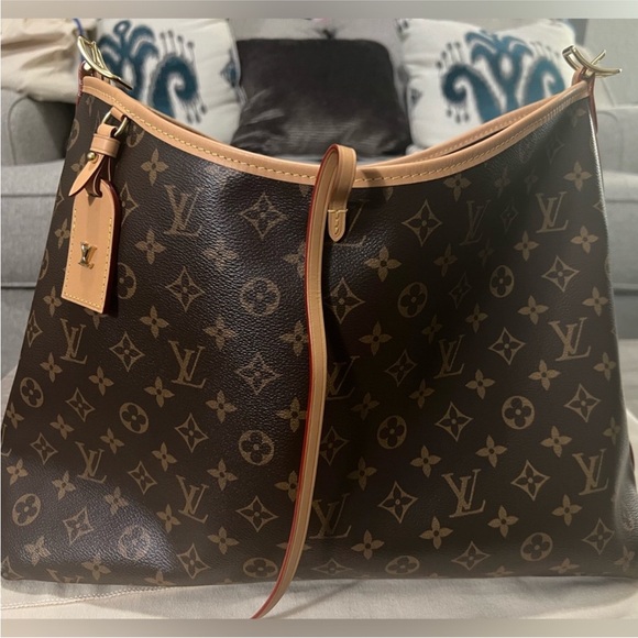 Louis Vuitton Brown Monogram Women's Bag CARRYALL MM - Picture 3 of 16